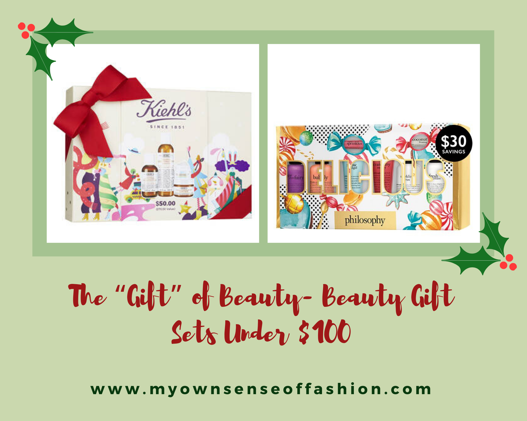 The “Gift” of Beauty Beauty Gift Sets Under 100