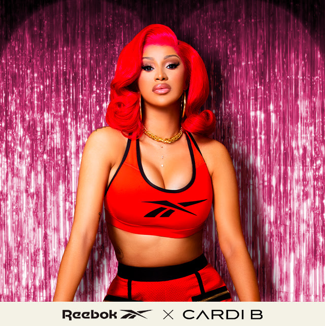 Cardi B x Reebok Launch First Apparel Collection